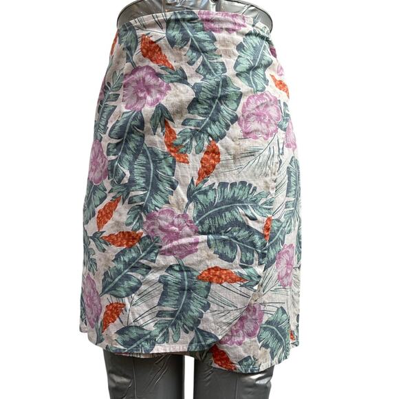 Marine Layer Hawaiian Wrap Skirt Women's Size XS - Picture 1 of 4